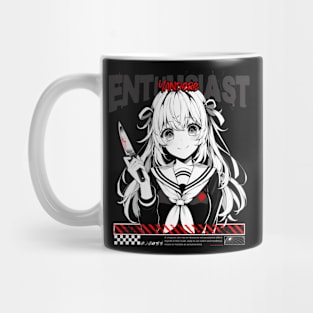 Yandere Enthusiast - Aesthetic streetwear crazy anime girl Mug